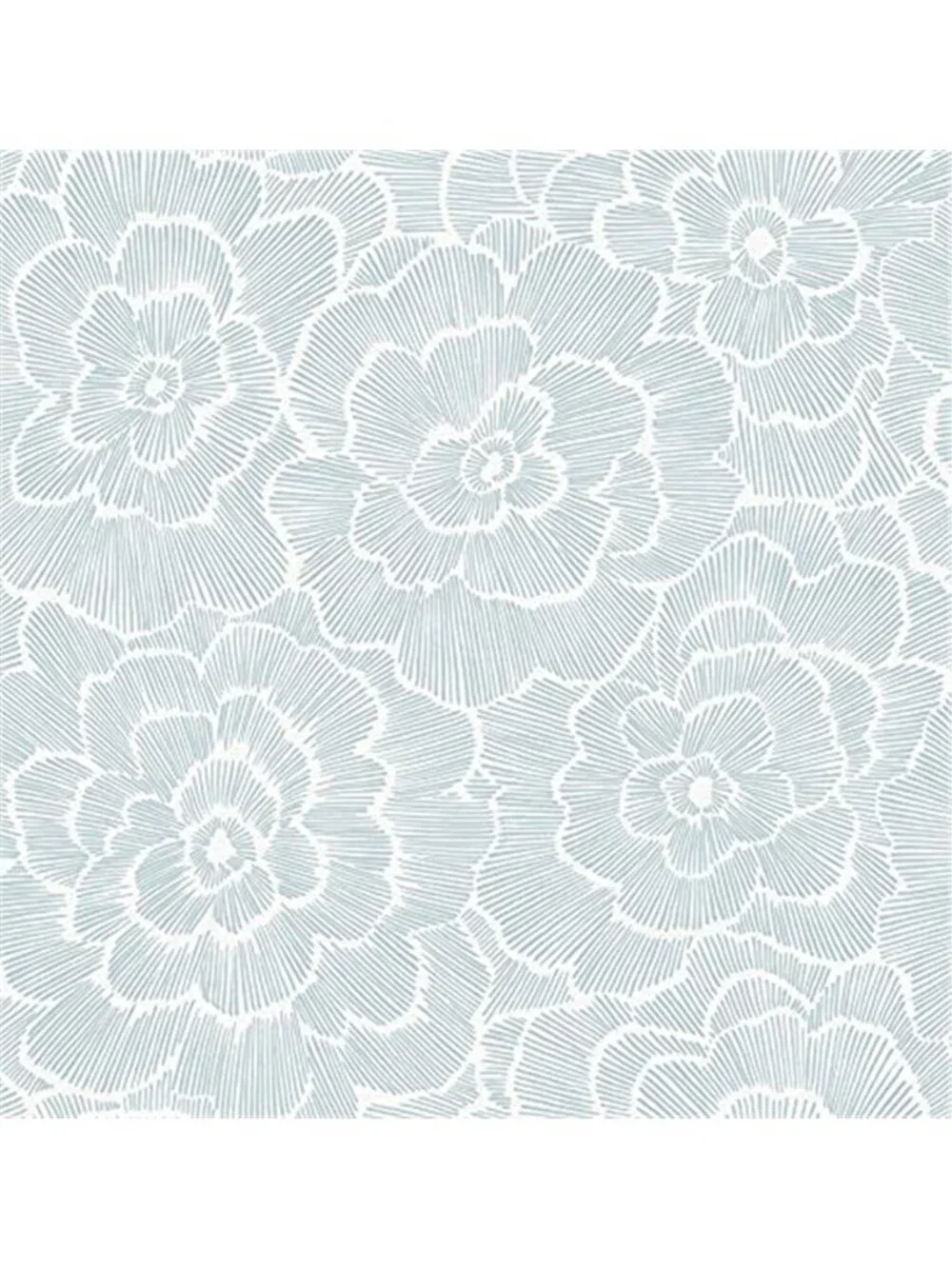 Peel And Stick Wallpaper Blue Floral Removable Vinyl Contact Paper 20 Inch 18 Ft